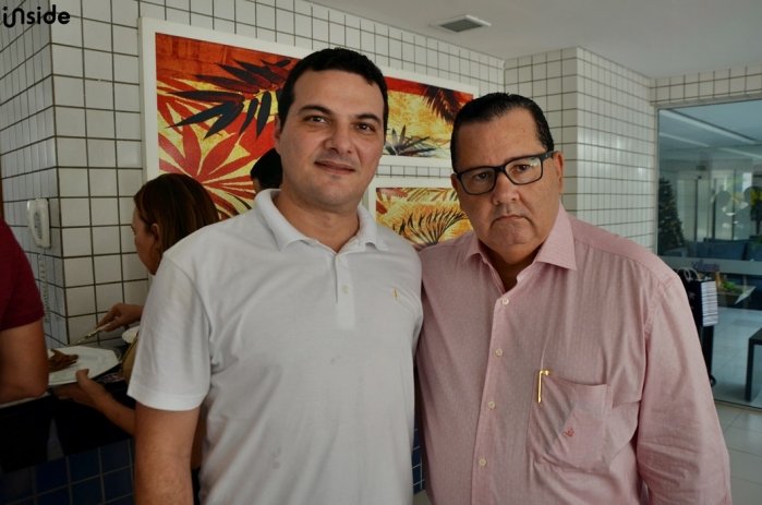 Celso Barros Neto com Jorge Chaib Filho
